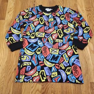 Stella McCarthey bold primary‎ comic book print Sweatshirt Unisex